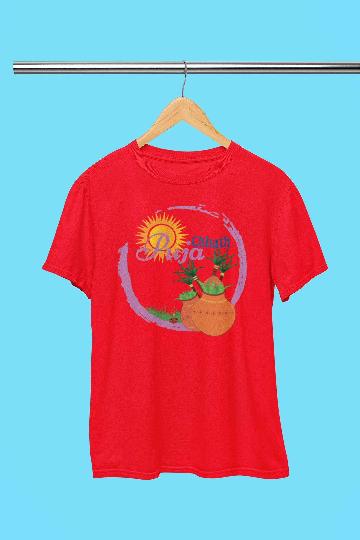 CHHATH PUJA BEAUTIFUL T-SHIRT