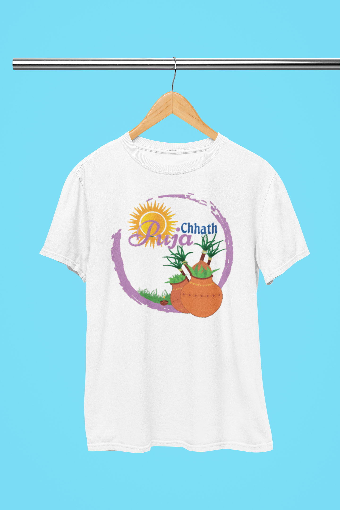 CHHATH PUJA BEAUTIFUL T-SHIRT