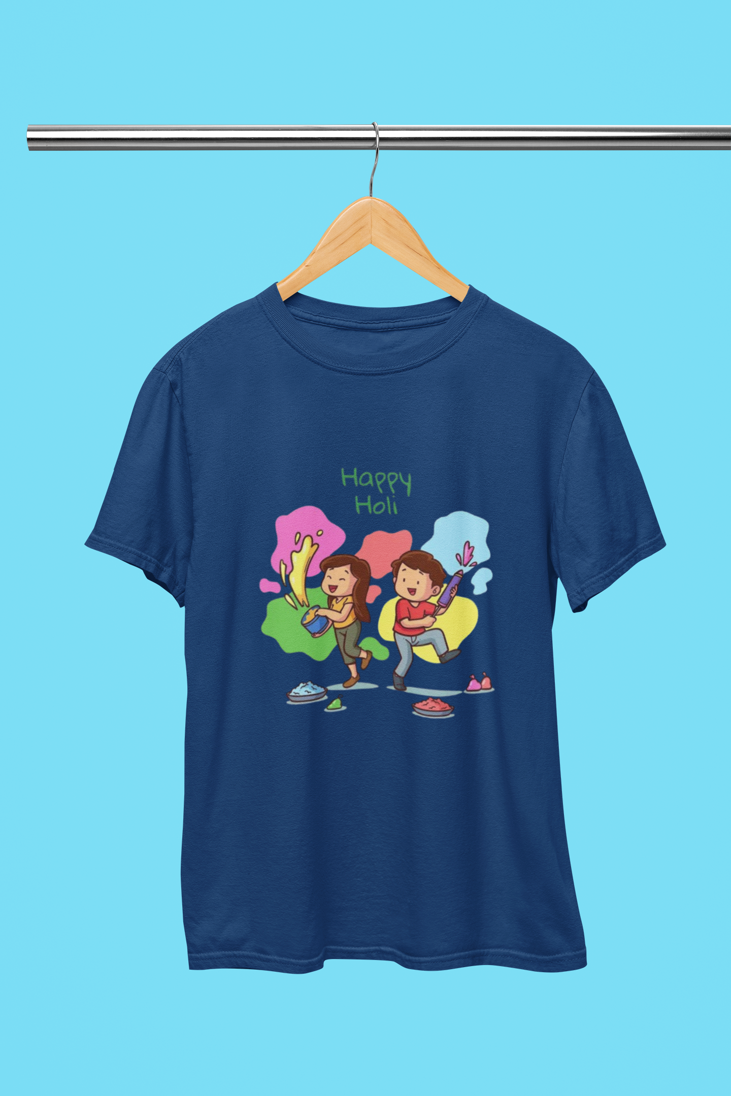 Children's Holi Celebration T-Shirt