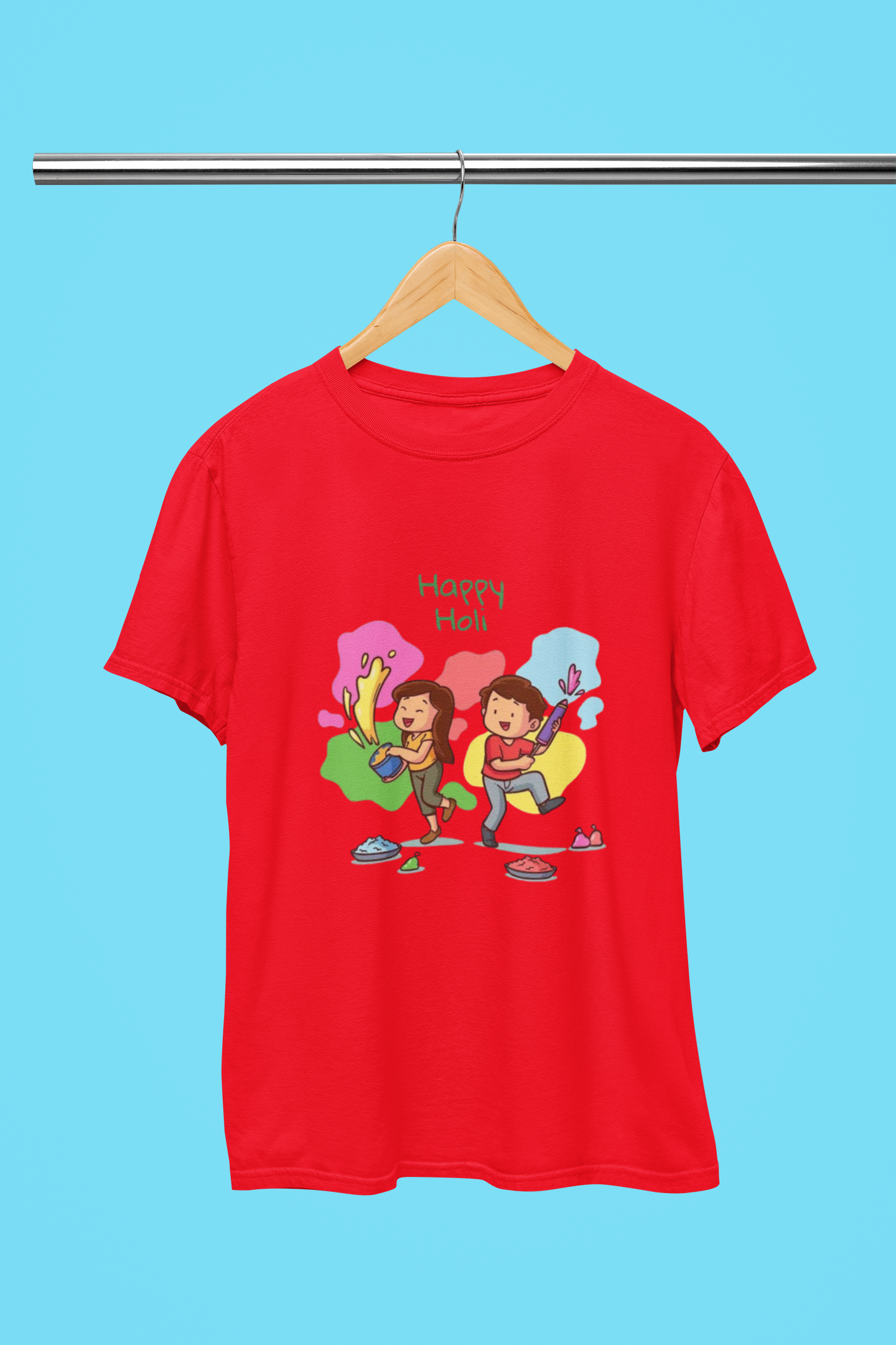 Children's Holi Celebration T-Shirt