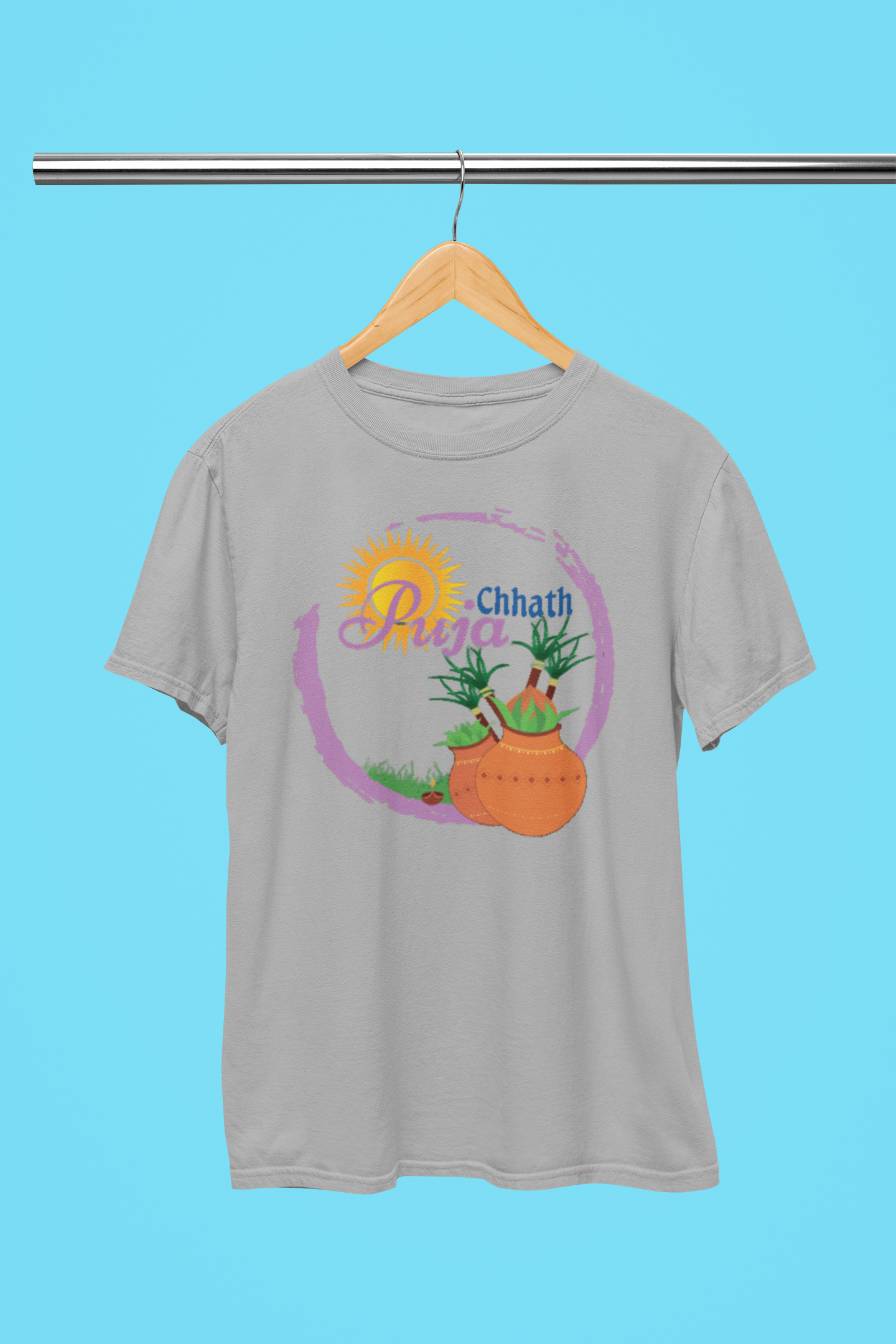 CHHATH PUJA BEAUTIFUL T-SHIRT