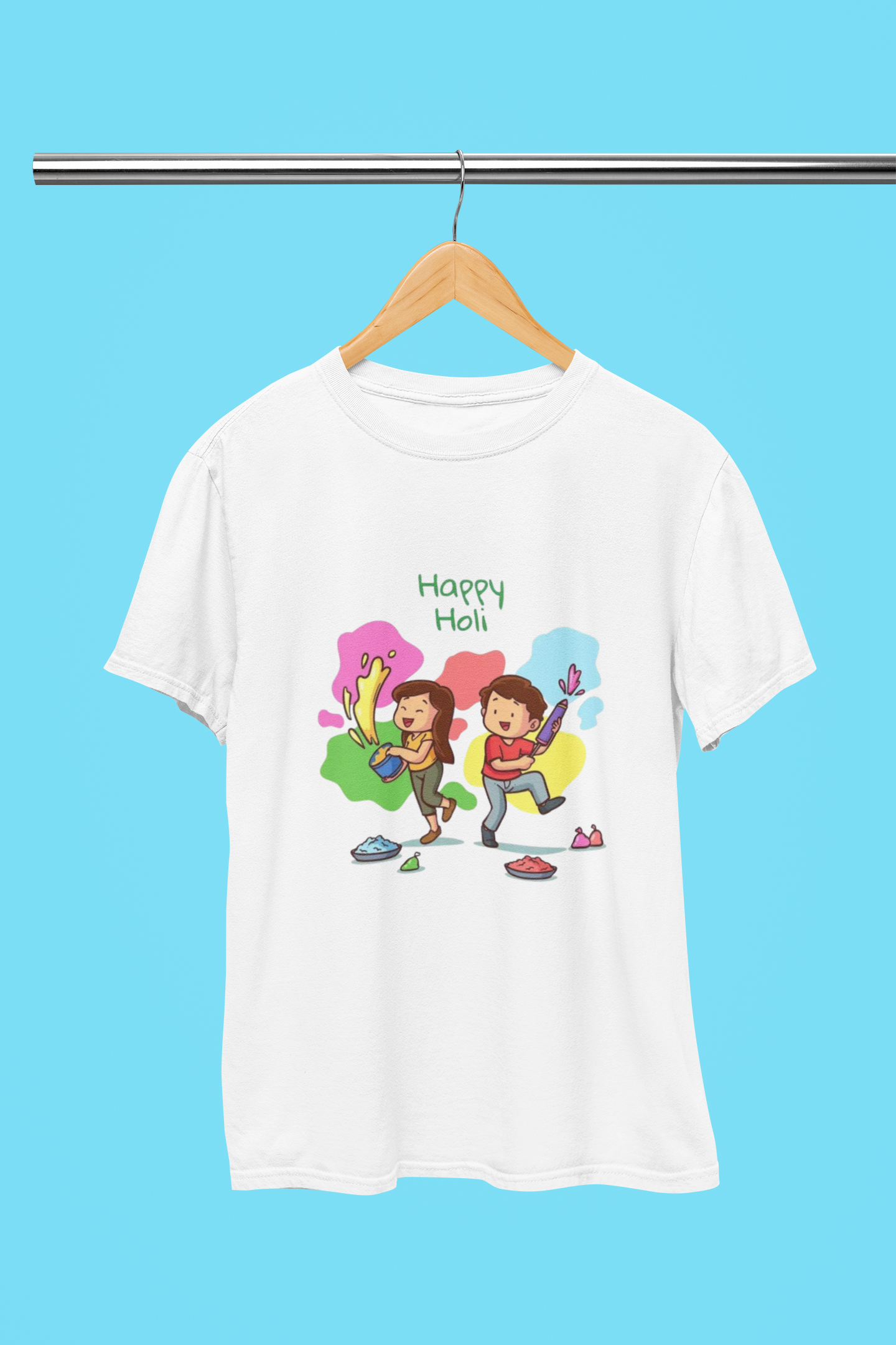 Children's Holi Celebration T-Shirt