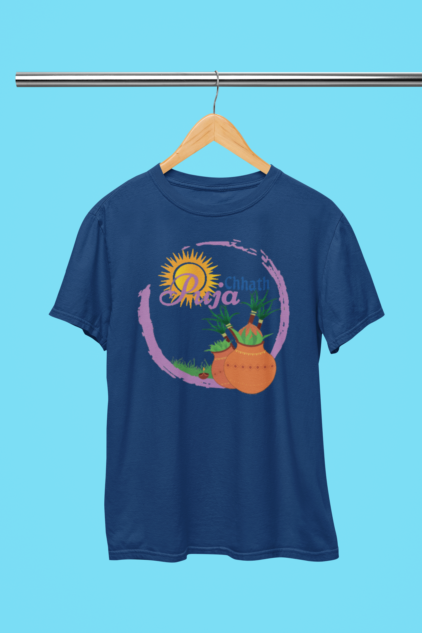 CHHATH PUJA BEAUTIFUL T-SHIRT