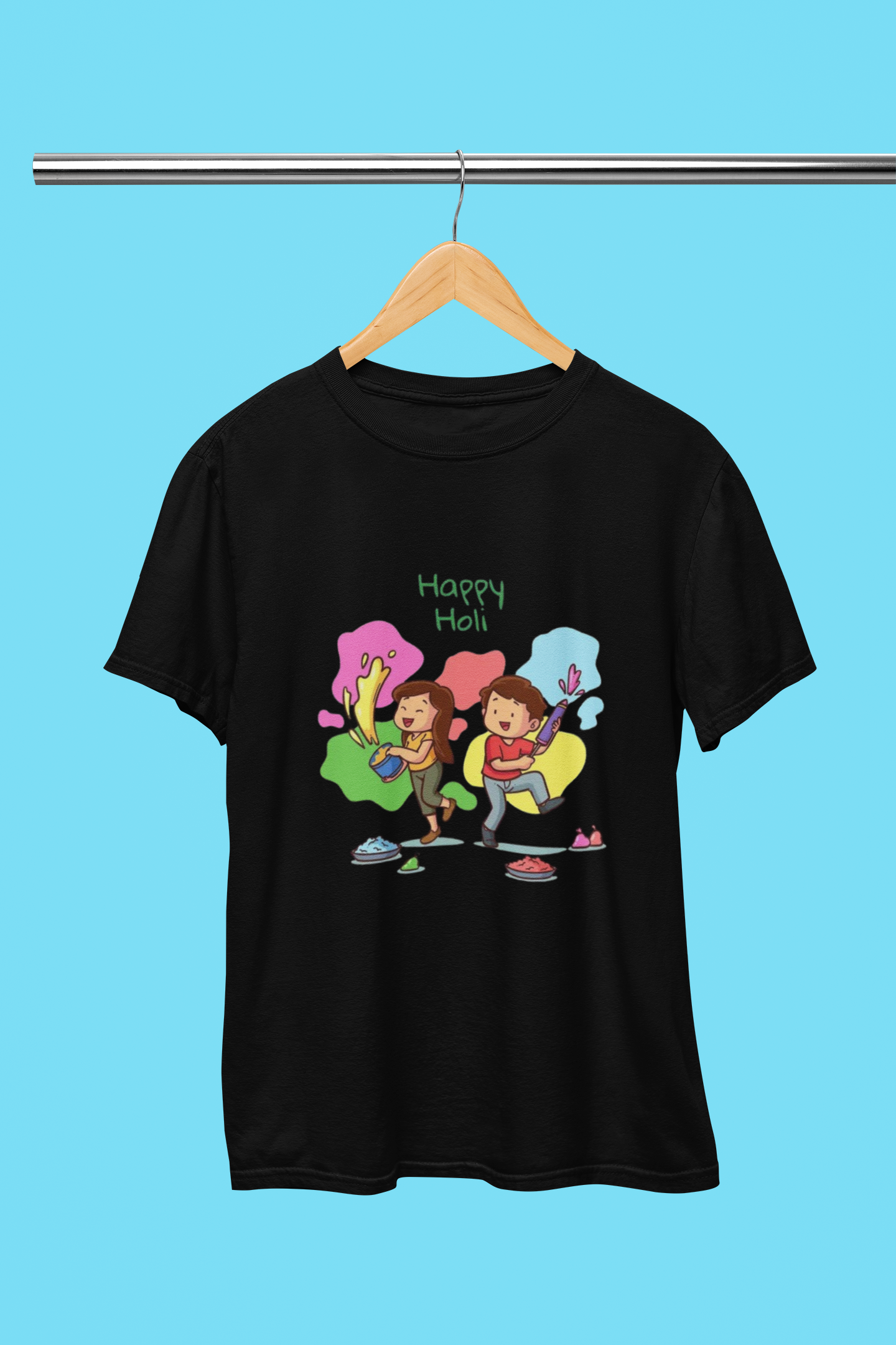 Children's Holi Celebration T-Shirt