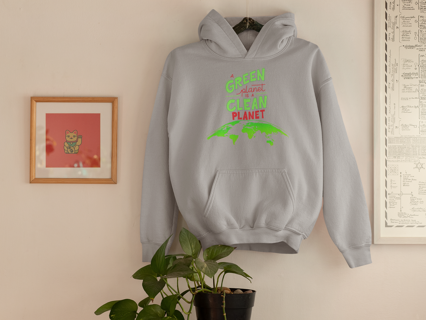 A GREEN PLANET T SHIRT
