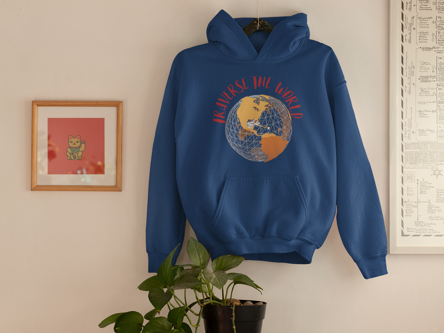 TRAVERSE THE WORLD 🗺 T SHIRT