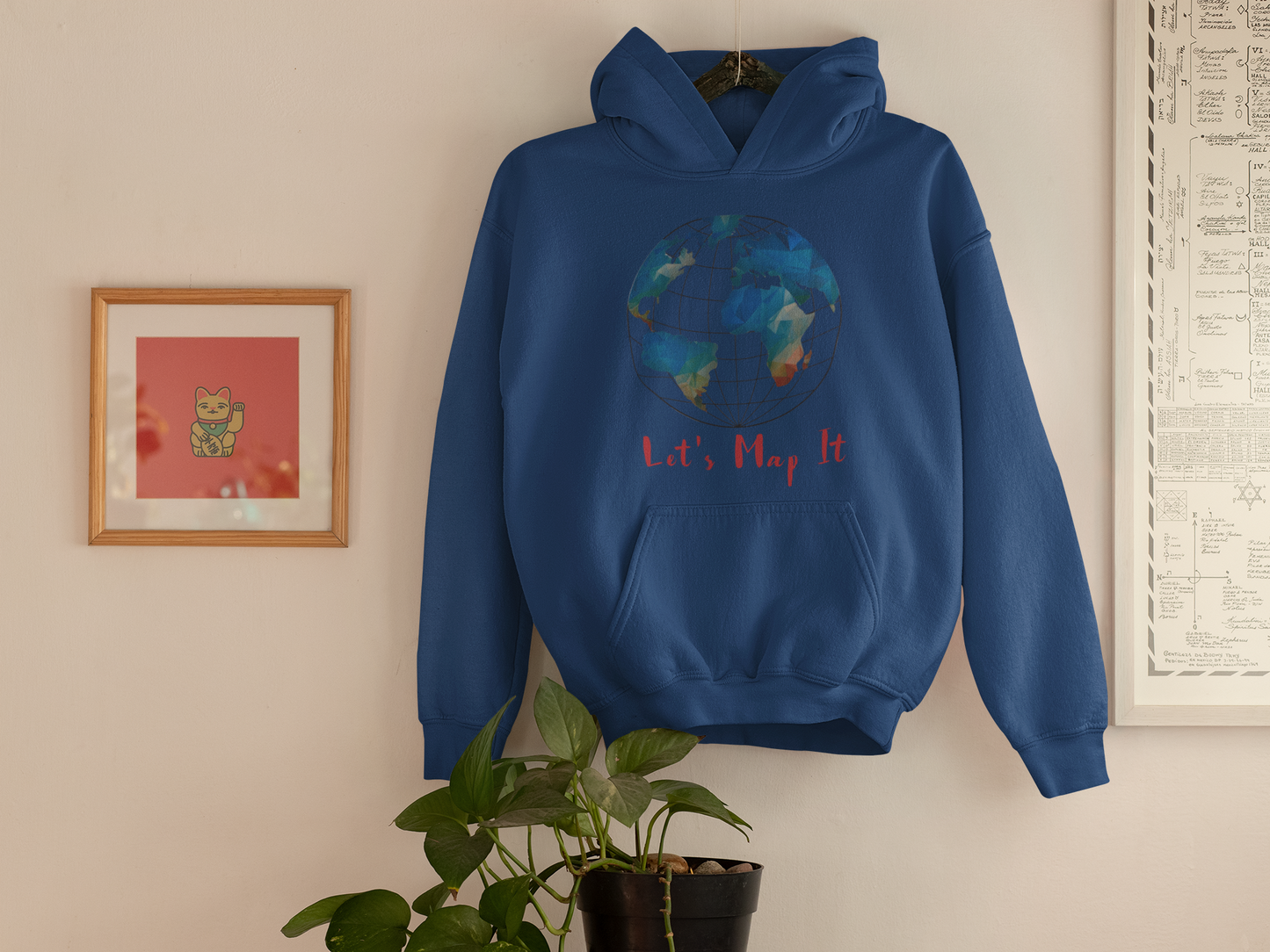LET'S MAP IT T SHIRT