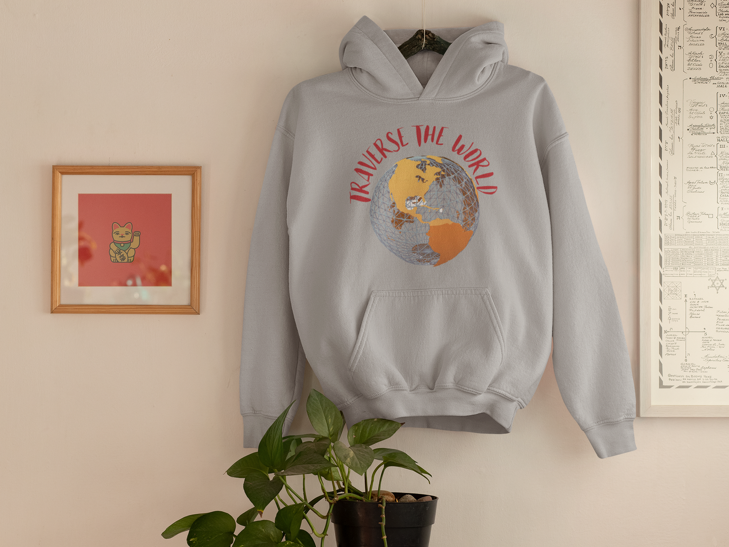 TRAVERSE THE WORLD 🗺 T SHIRT