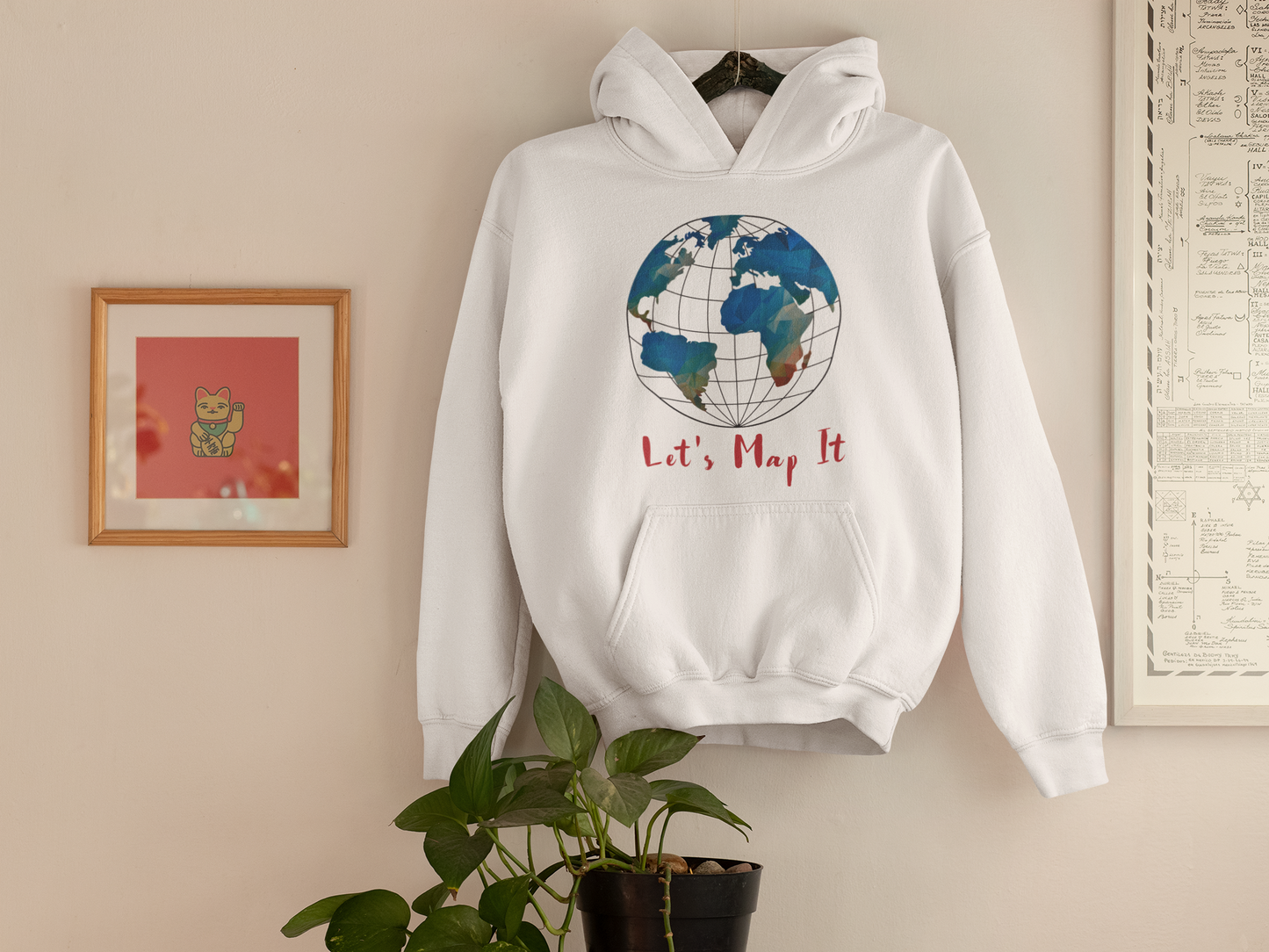 LET'S MAP IT T SHIRT