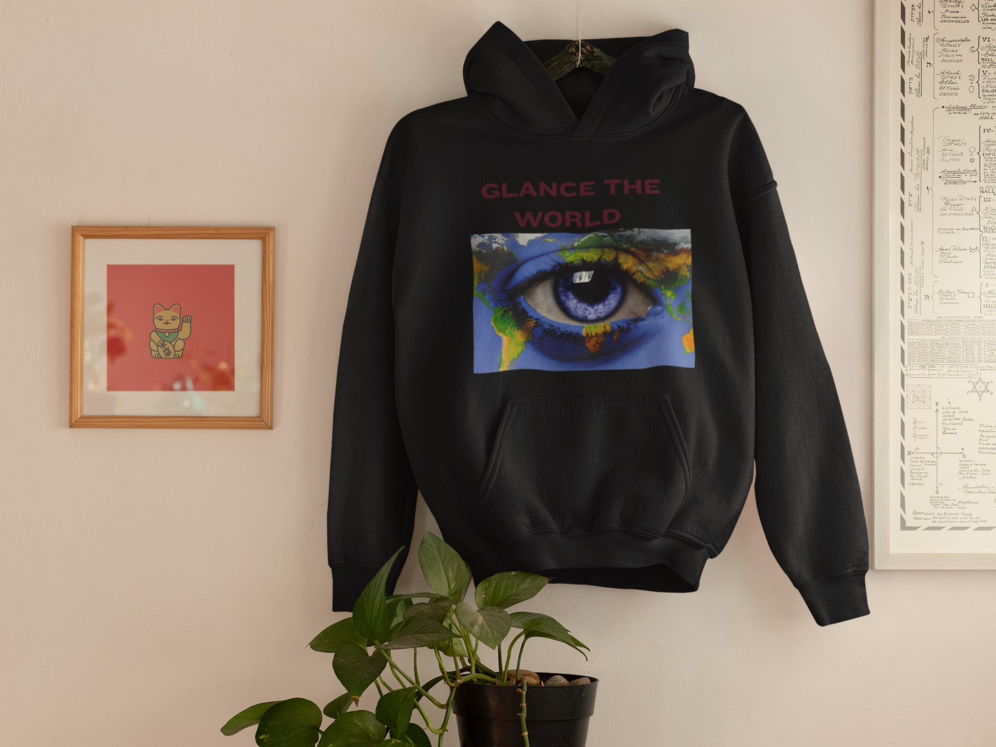 GLANCE THE WORLD T SHIRT