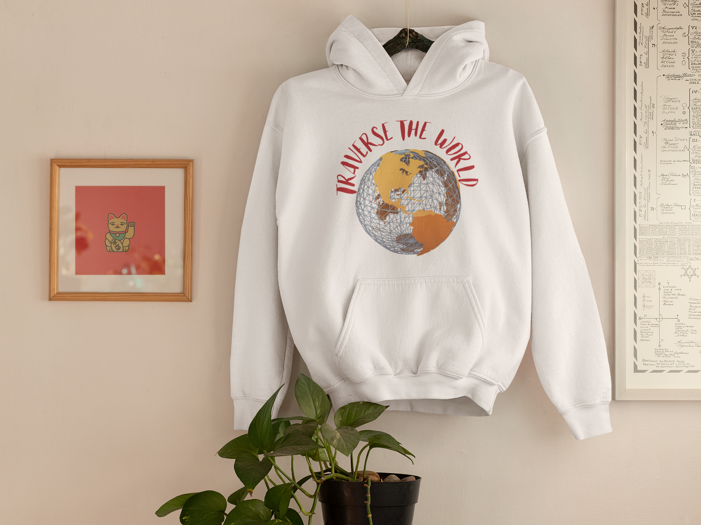 TRAVERSE THE WORLD 🗺 T SHIRT