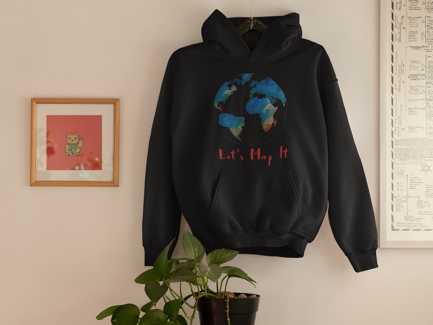 LET'S MAP IT T SHIRT