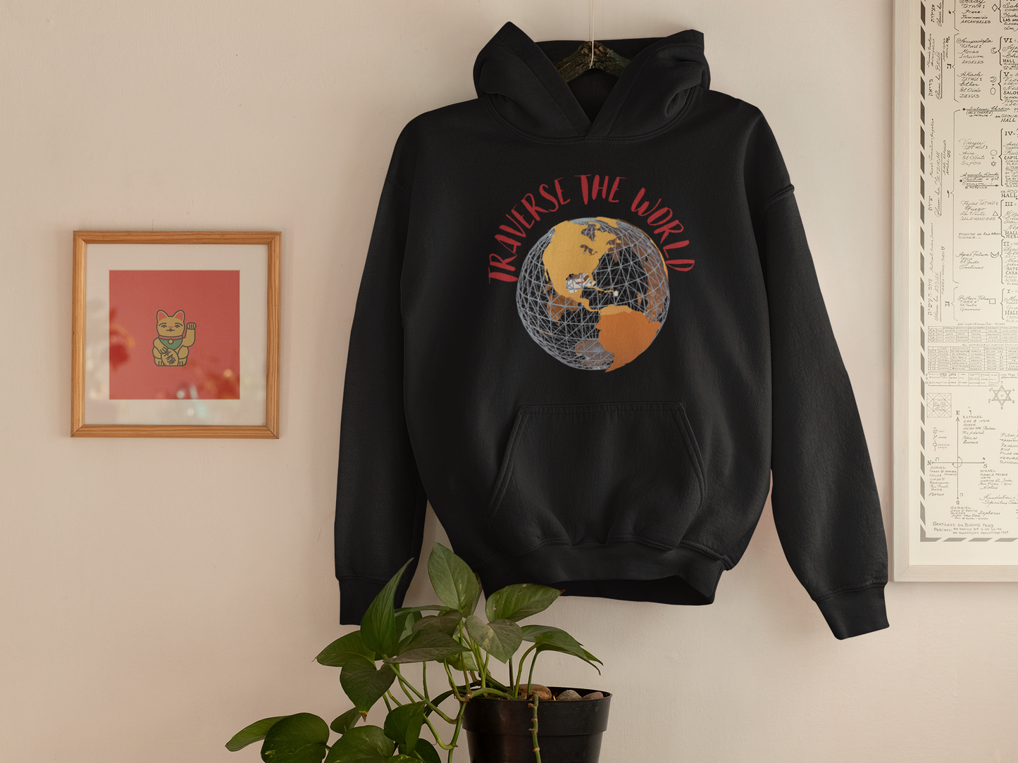 TRAVERSE THE WORLD 🗺 T SHIRT