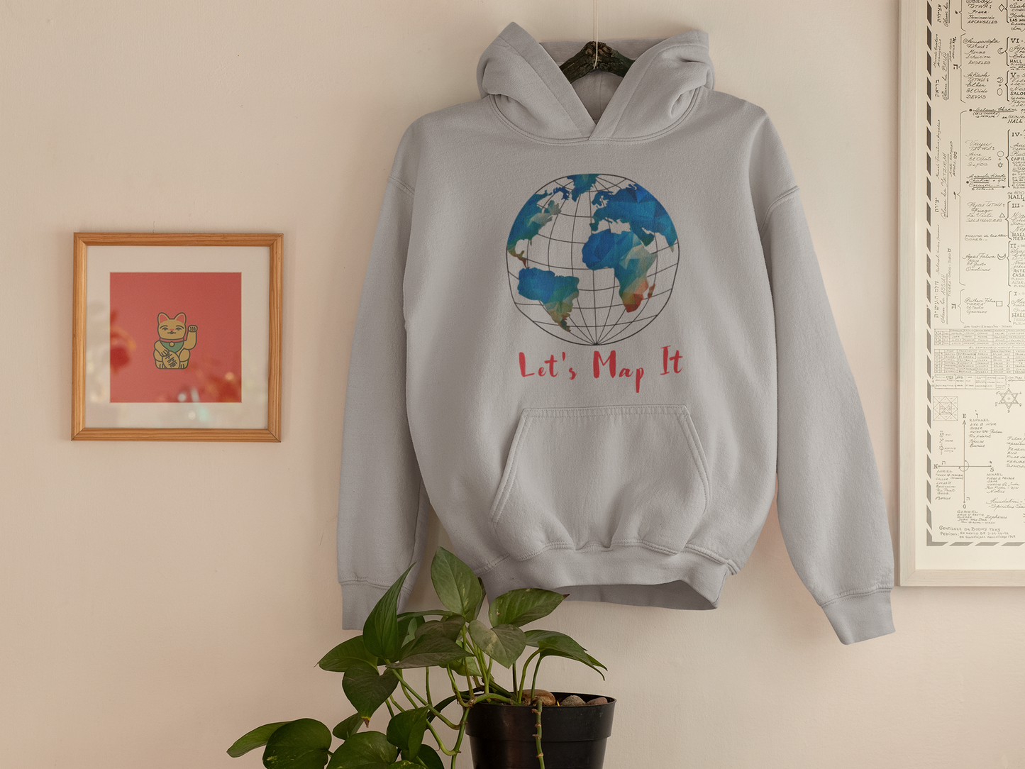 LET'S MAP IT T SHIRT