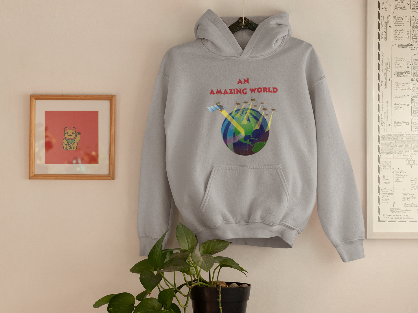 AN AMAZING WORLD T SHIRT
