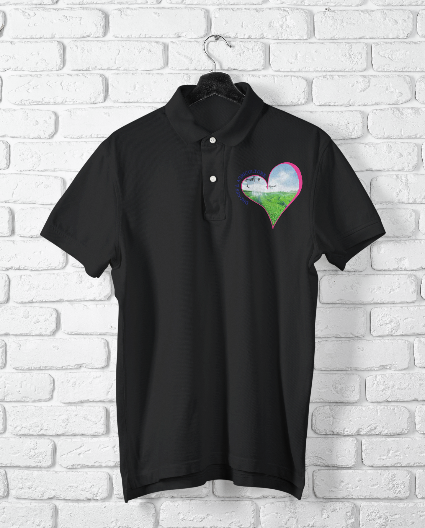 Drones & Agriculture POLO T SHIRT