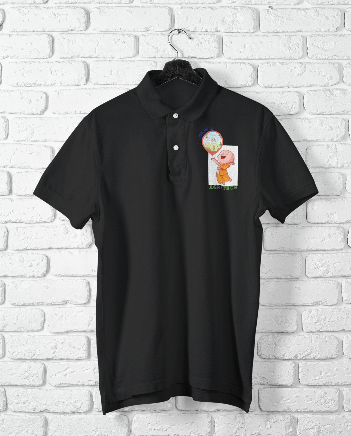 GLOBAL FUTURE POLO T SHIRT
