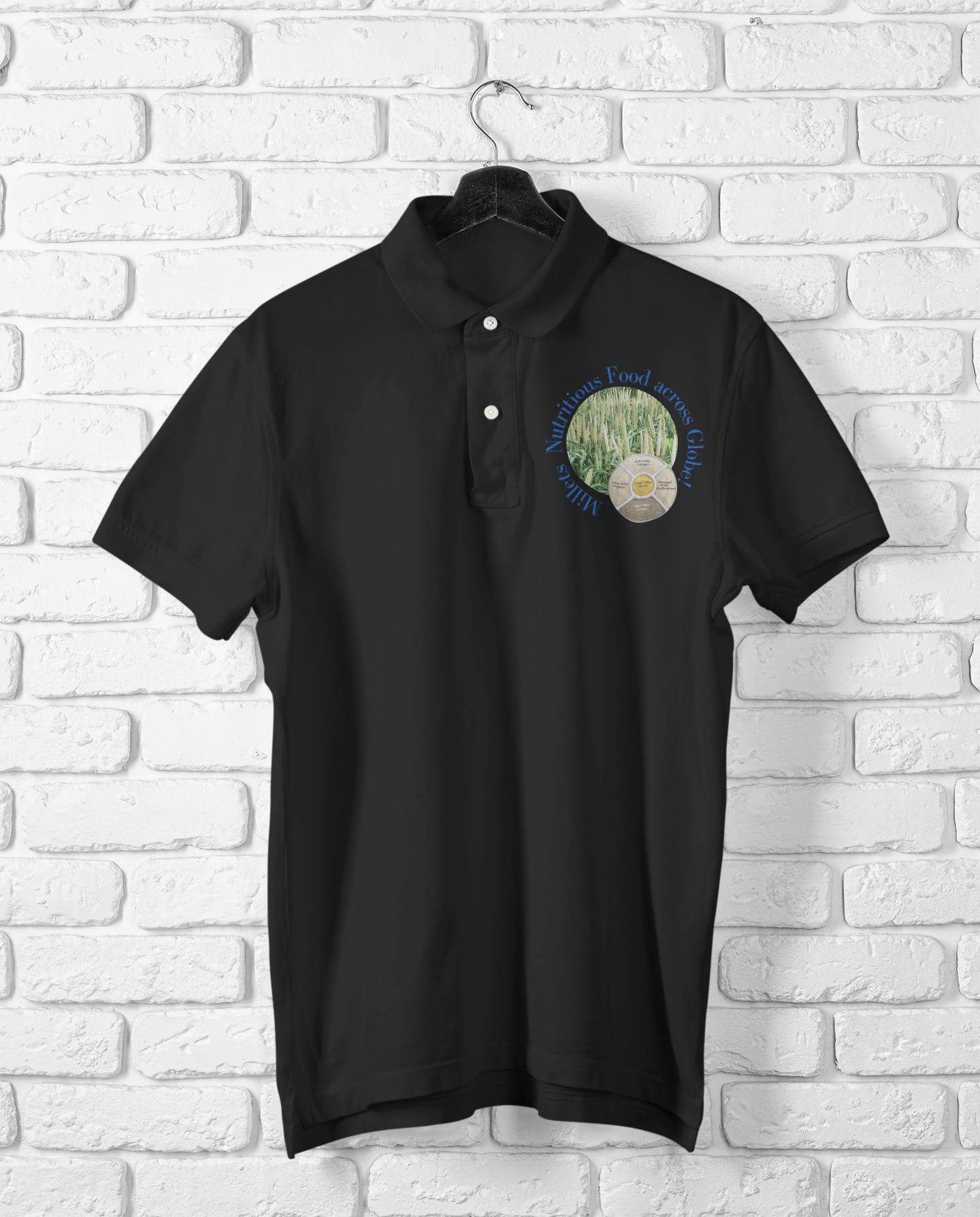 Natural Food In Agricultural POLO T SHIRT