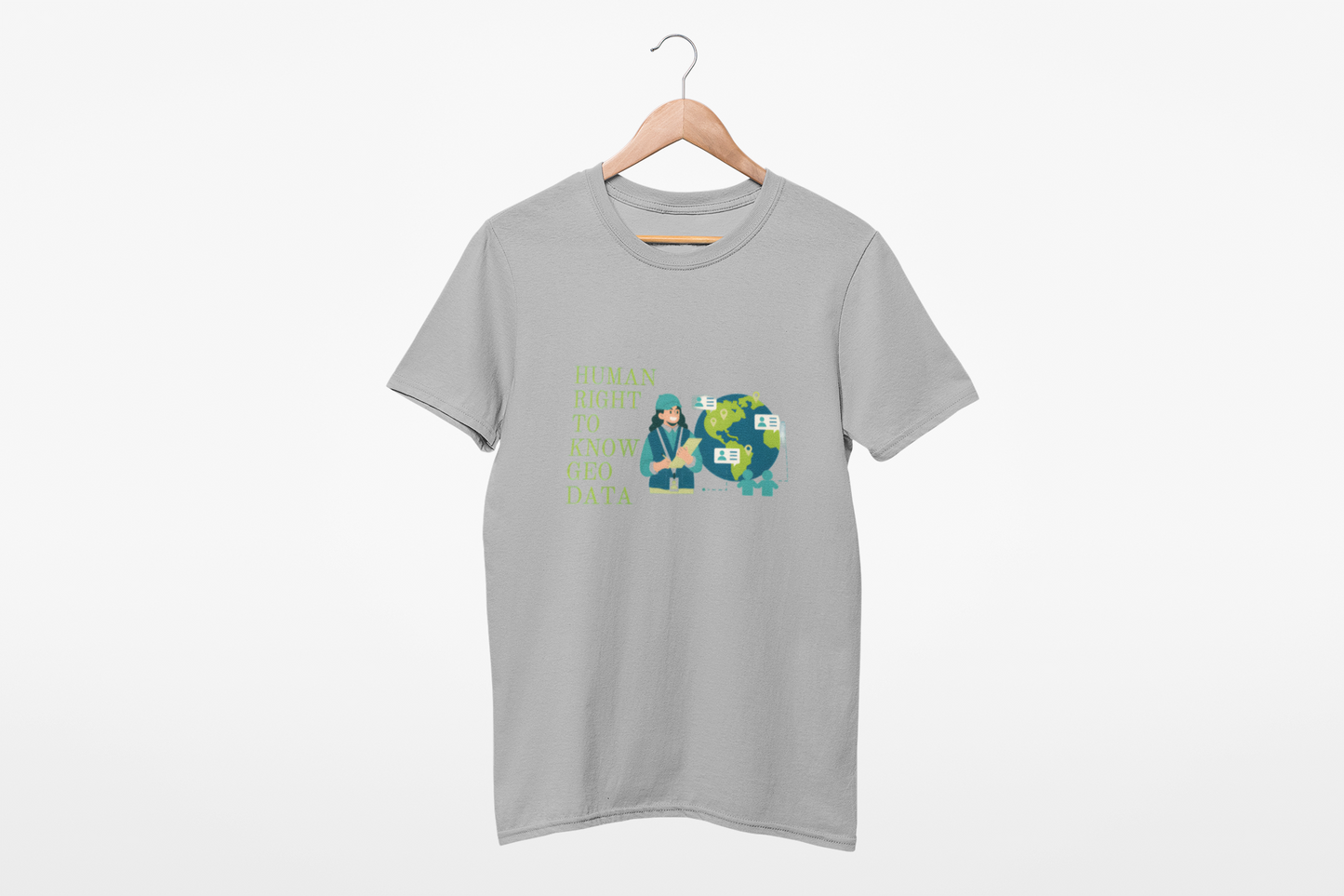 GIS GEO DATA T SHIRT