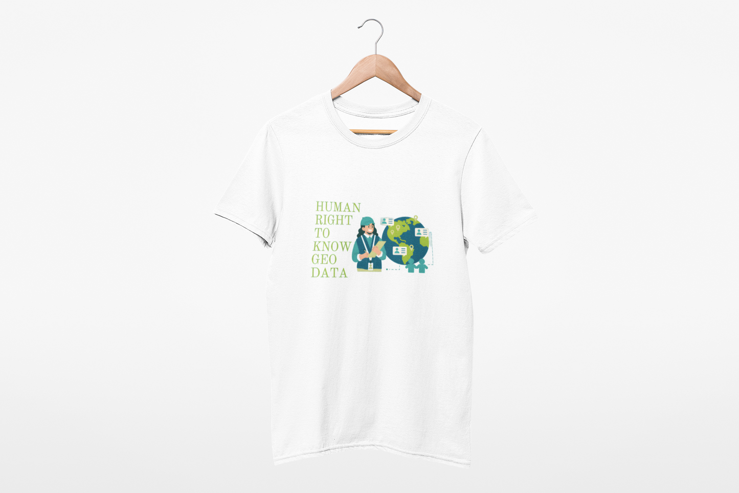 GIS GEO DATA T SHIRT
