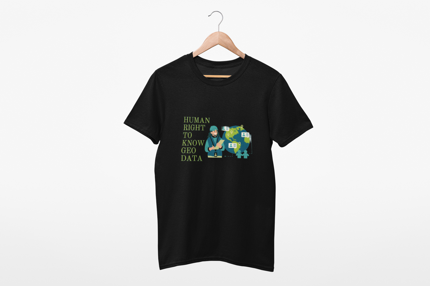 GIS GEO DATA T SHIRT