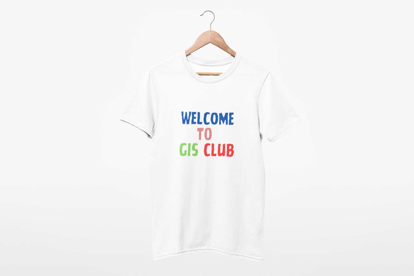 WELCOME TO GIS CLUB T SHIRT
