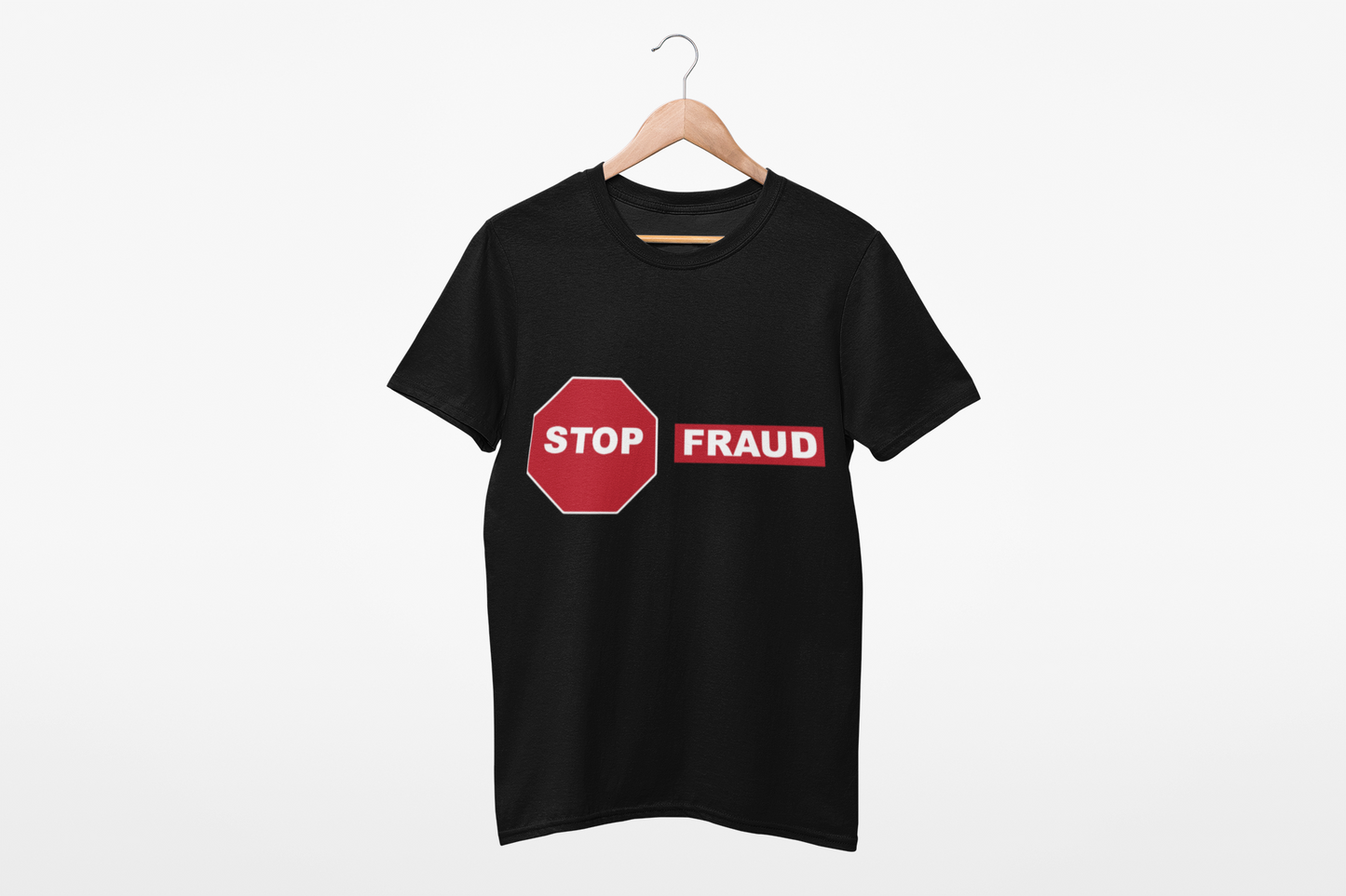 STOP FRAUD T SHIRT