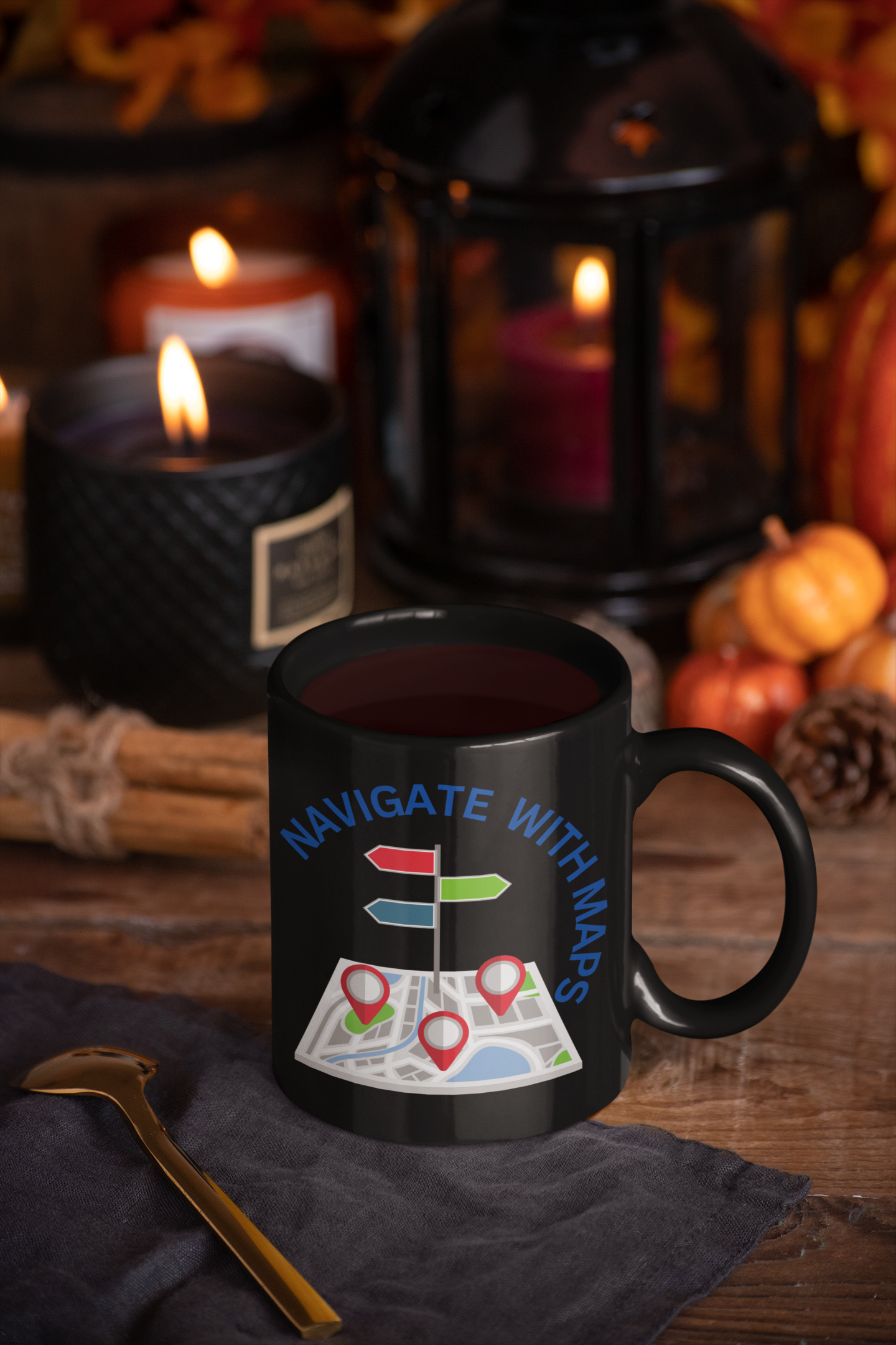 NAVIGAT WITH MAP ๐บ MUG