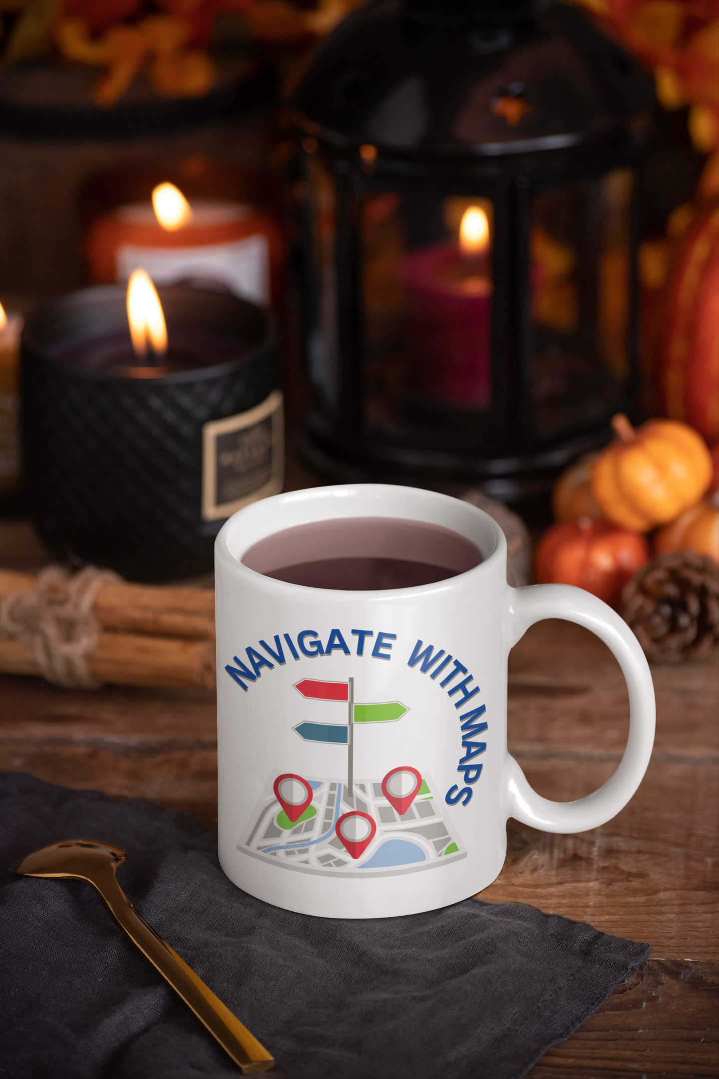 NAVIGAT WITH MAP ๐บ MUG