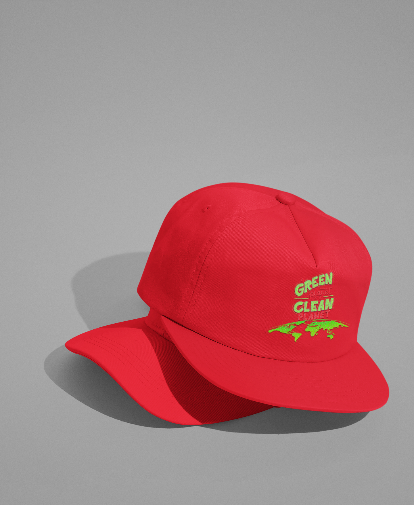 Grren Planet Cap