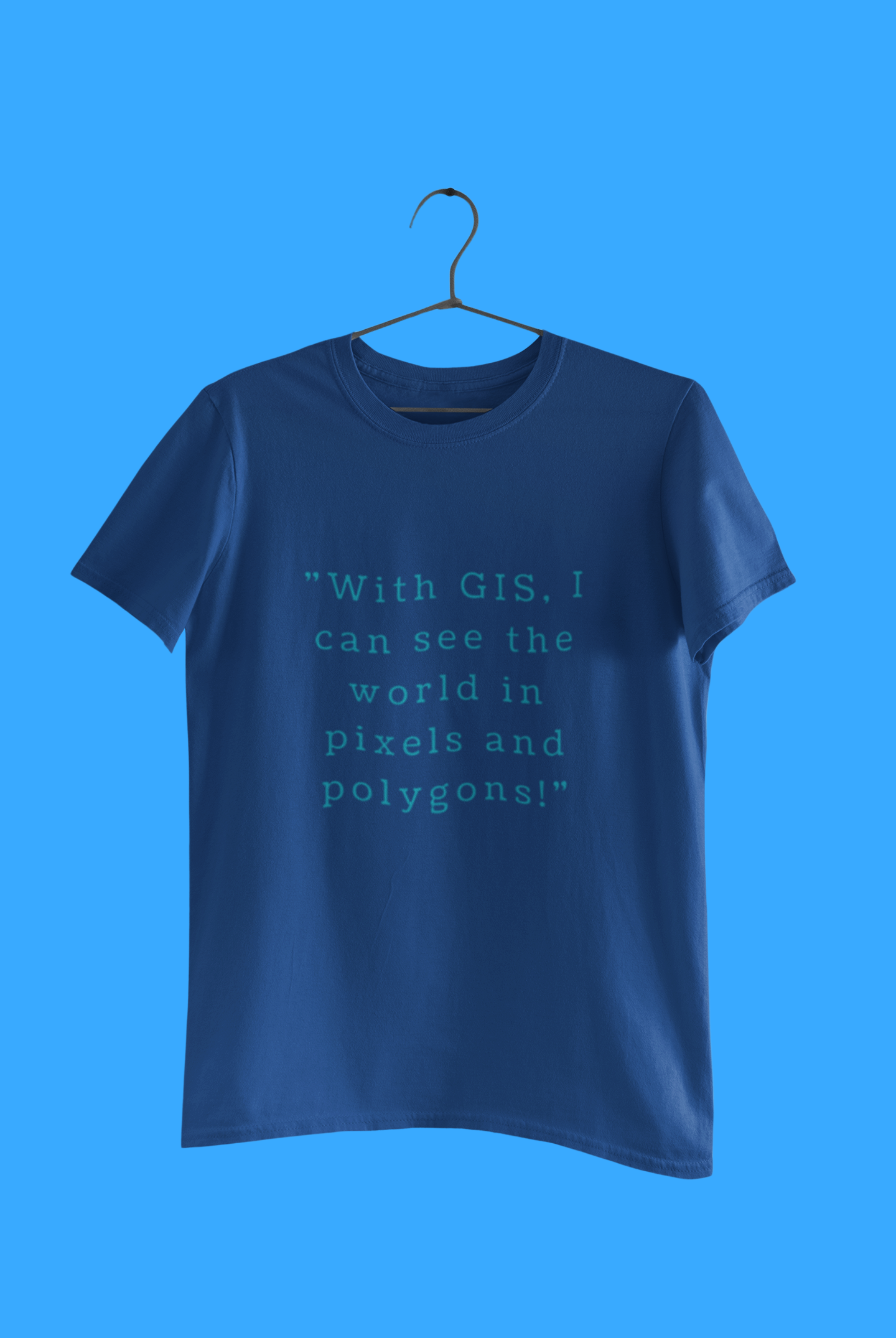 GIS WITH GIS T-SHIRT