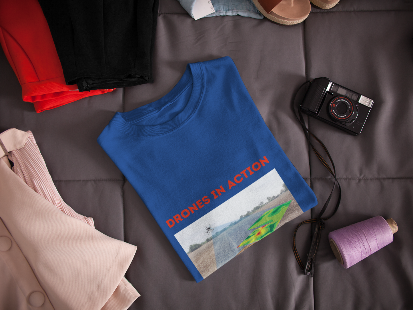 DRONE IN ACTION T SHIRT