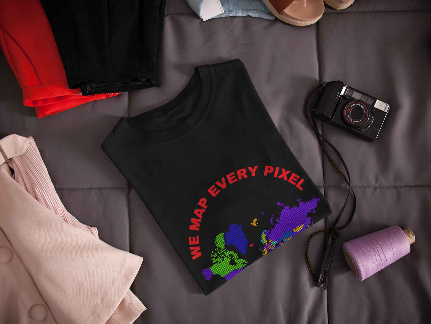 WE MAP EVERY PIXEL T SHIRT