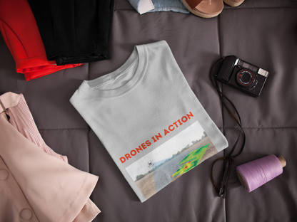 DRONE IN ACTION T SHIRT