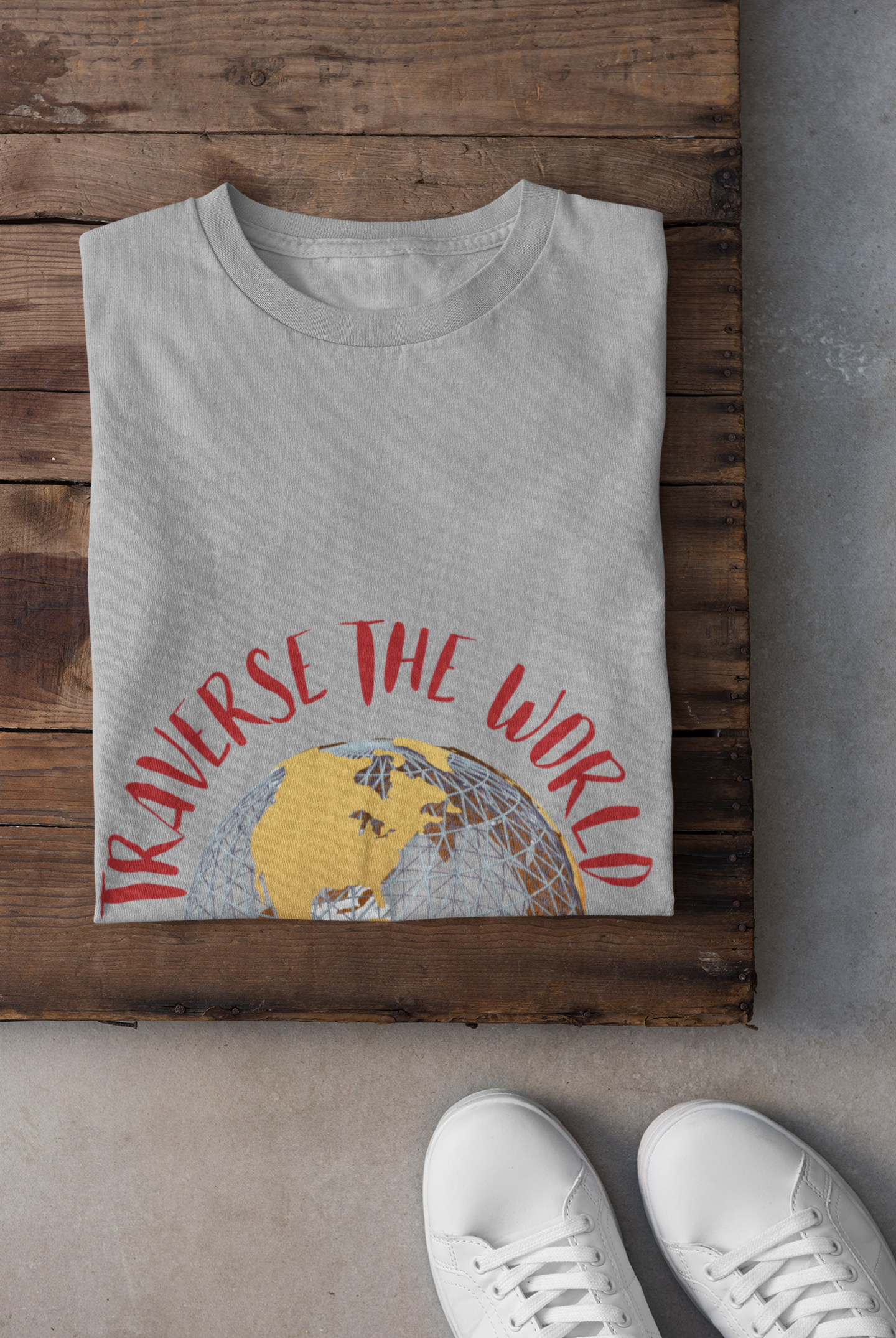 TRAVERSE THE WORLD T SHIRT