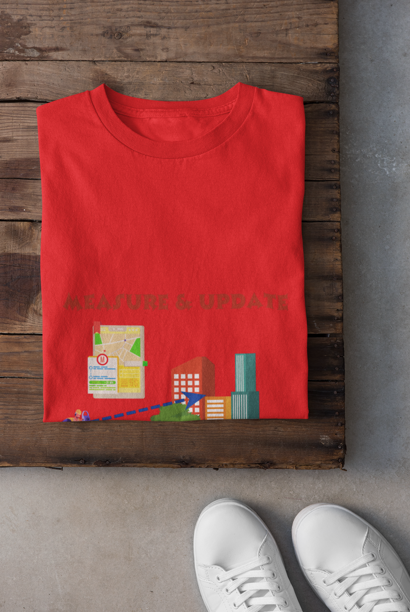 MEASURE & UPDATE T SHIRT