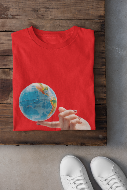 GIS HAVING THE WORLD T SHIRT