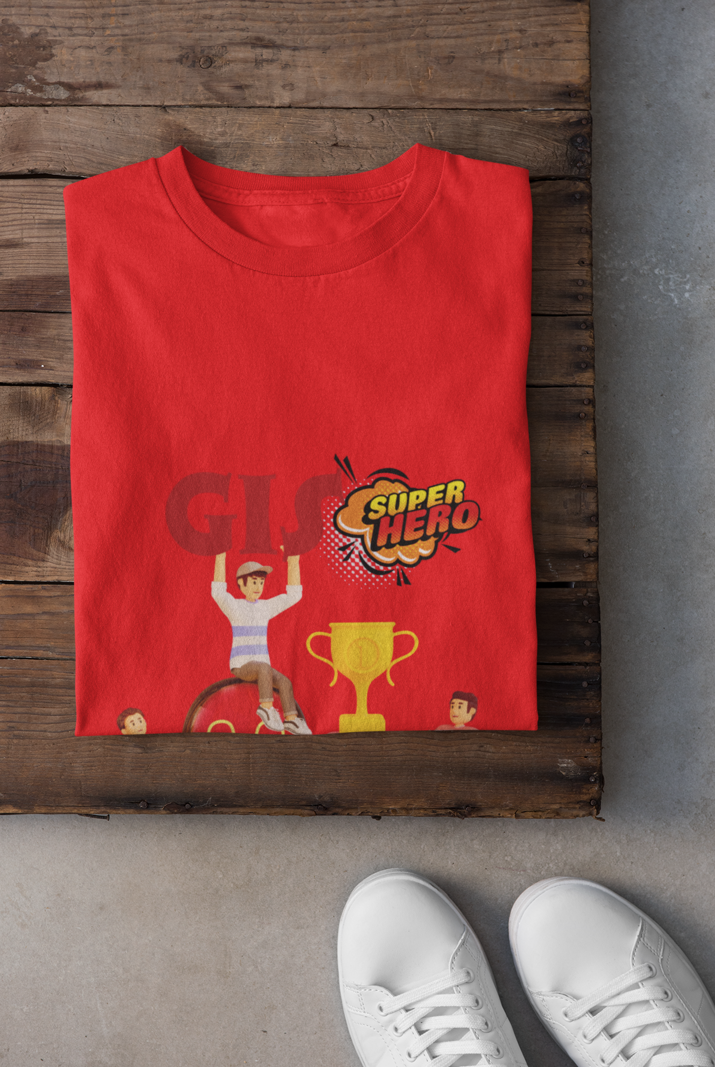 GIS Super Hero T SHIRT