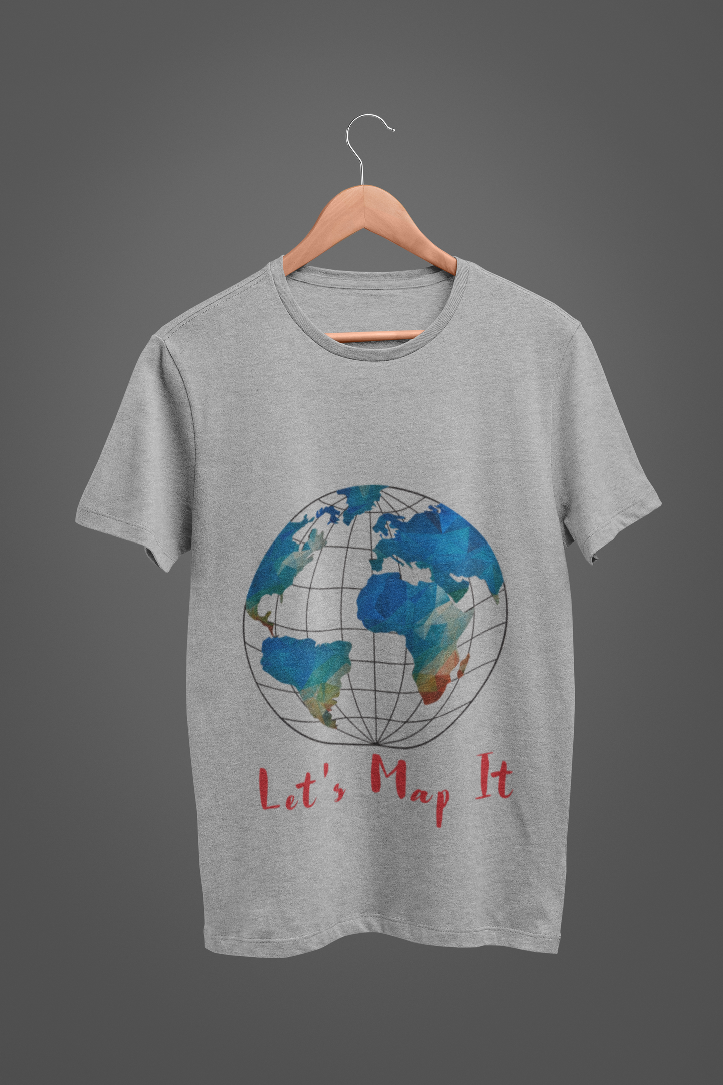 Let's Map it T SHIRT