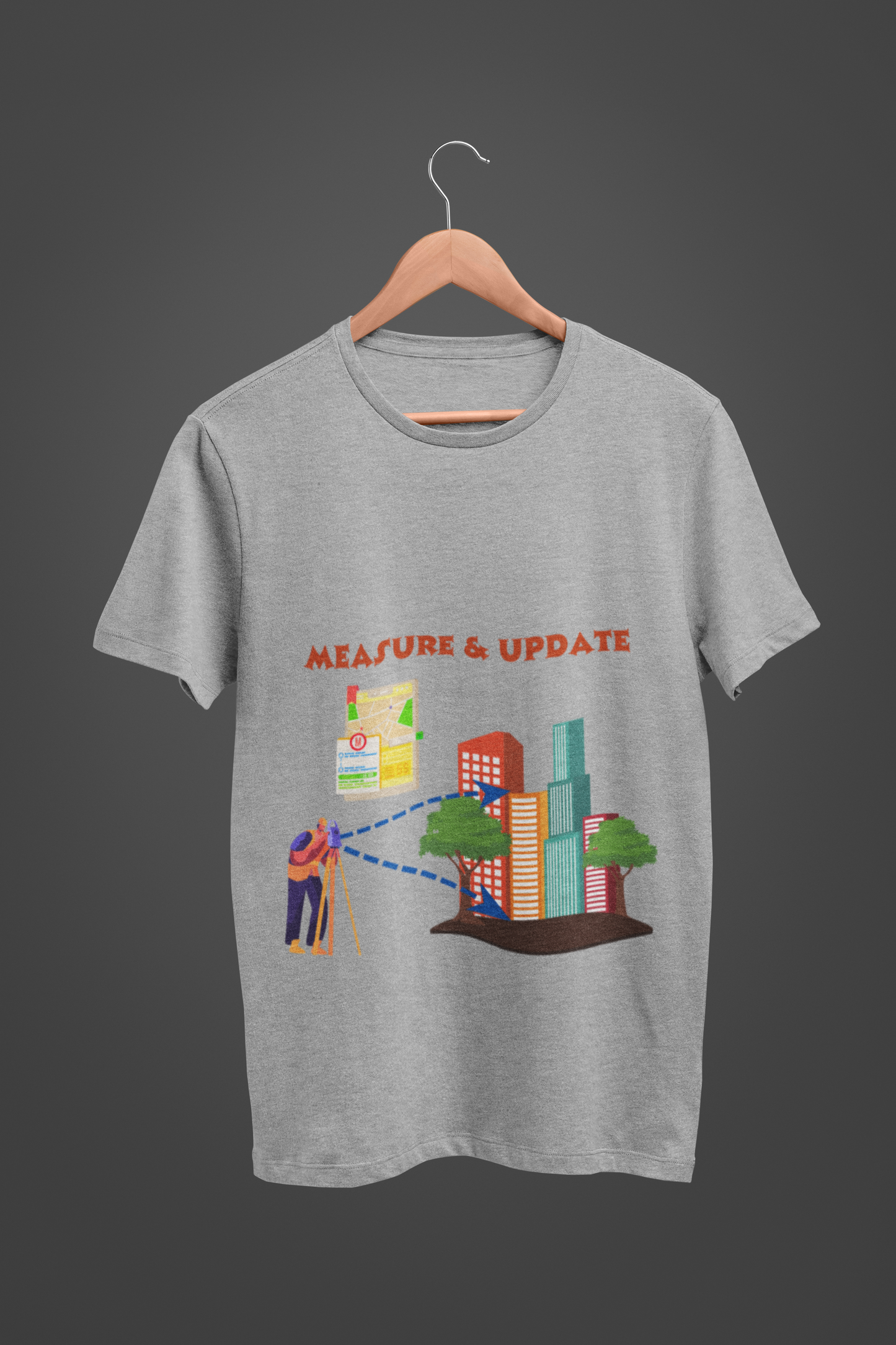 MEASURE & UPDATE T SHIRT