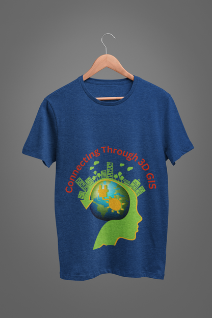 Connecting Through 3D GIS T shirt