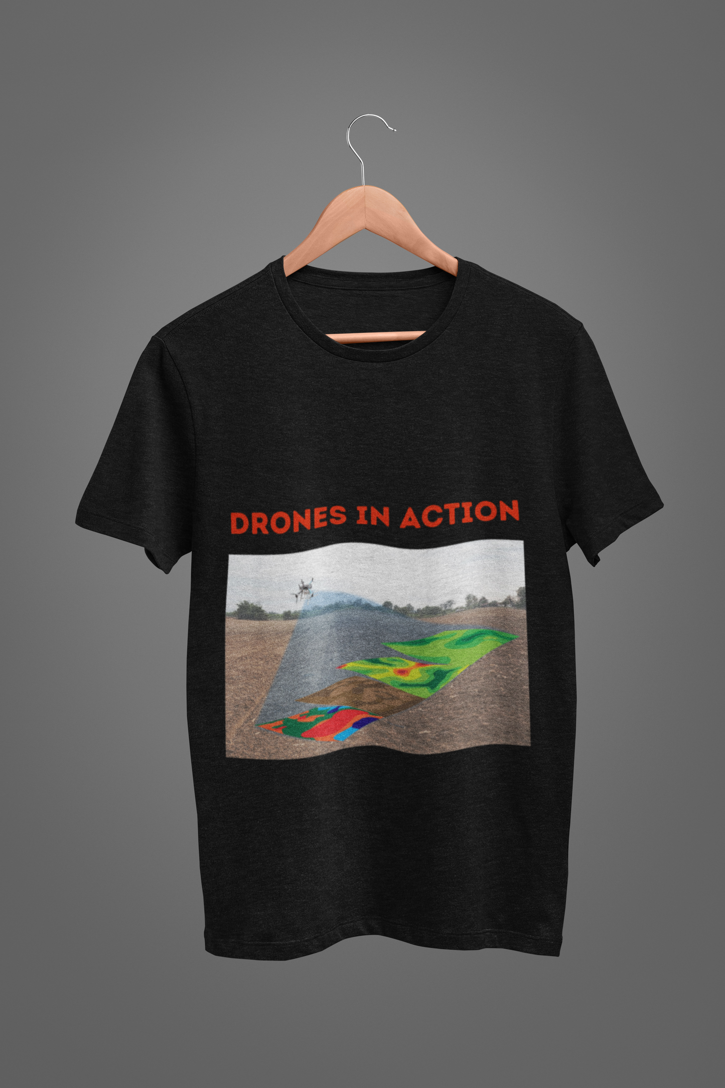 DRONE IN ACTION T SHIRT