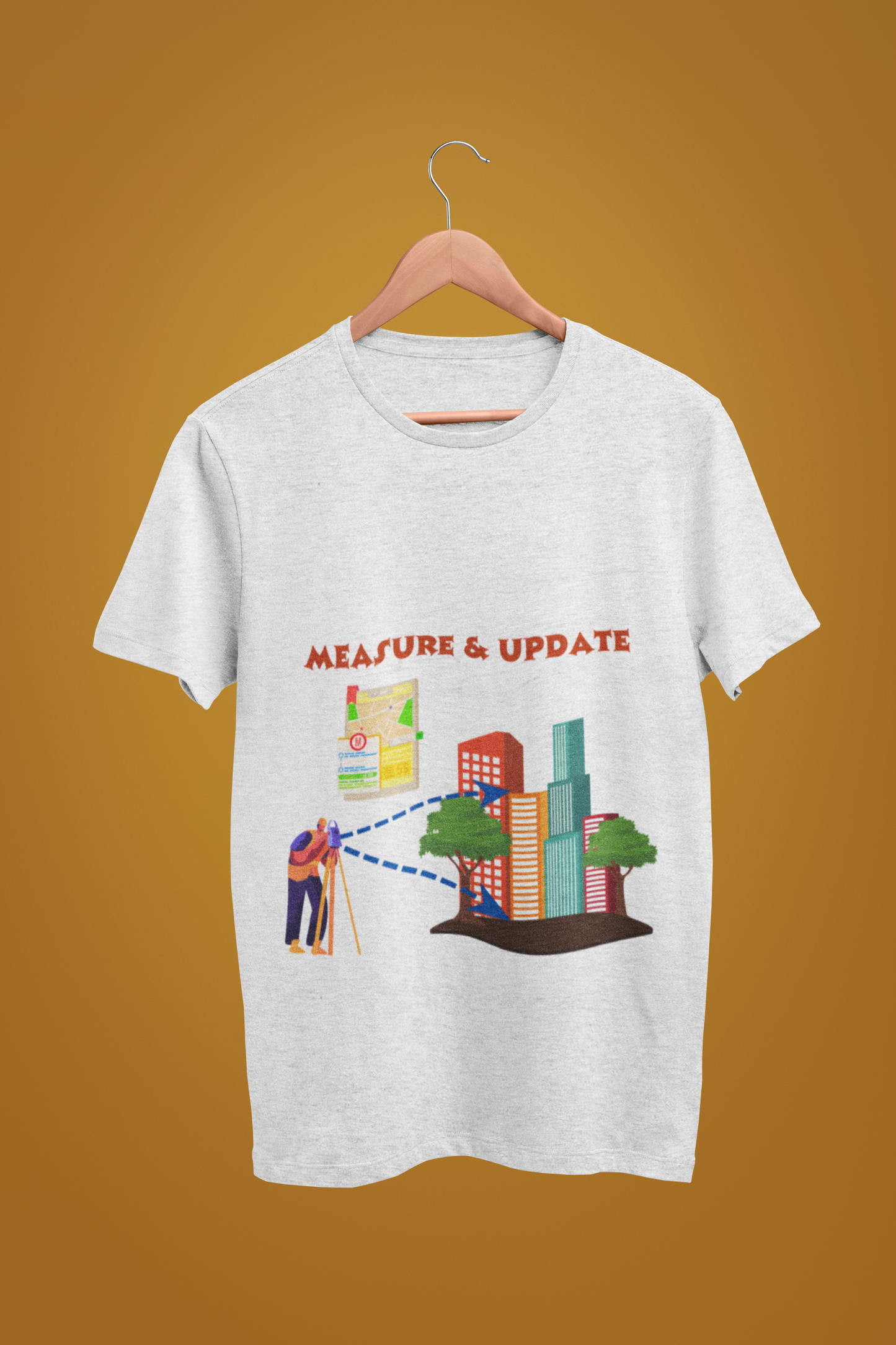 MEASURE & UPDATE T SHIRT