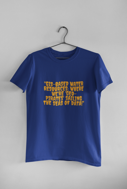 GIS THE SEAS OF DATA T-SHIRT