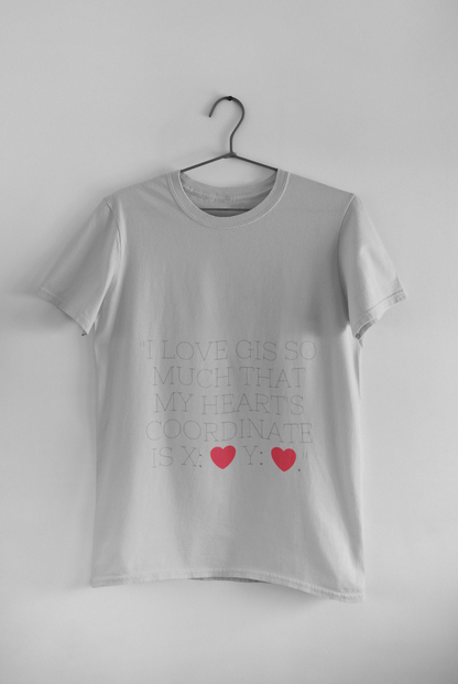 GIS Love T SHIRT