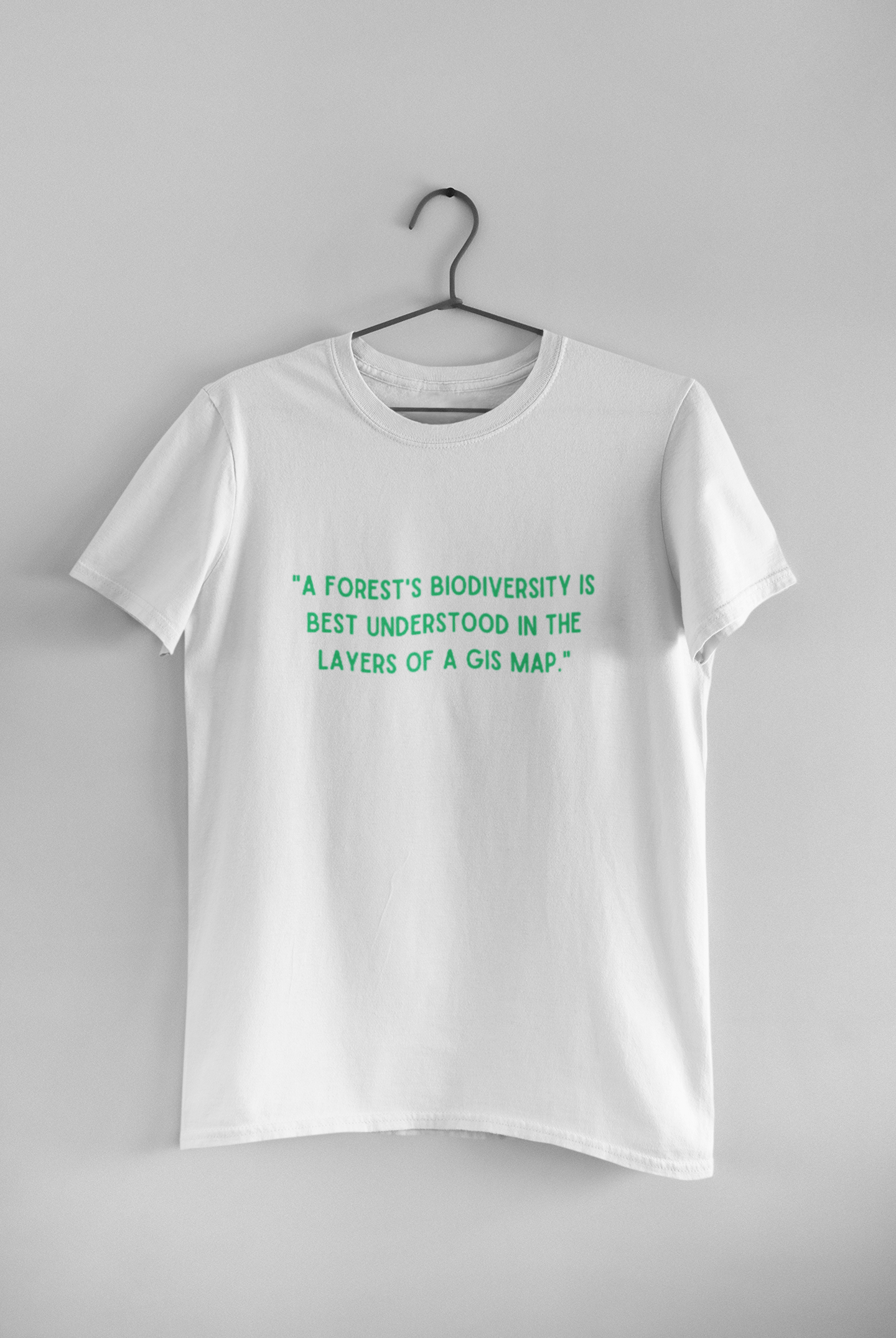 Layer of GIS map T SHIRT