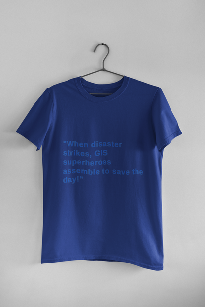 GIS superheroes T SHIRT