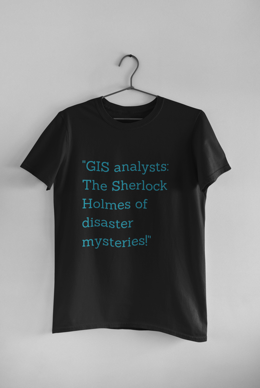 GIS analysts the sherlock T SHIRT