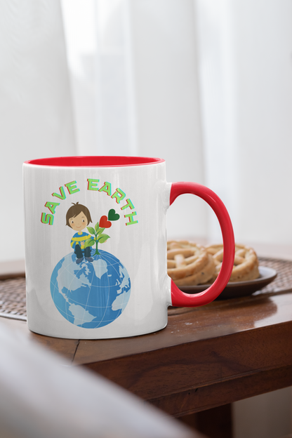 SAVE EARTH 🌎 MUG