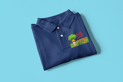 NEVER STOP LEARNING POLO T SHIRT